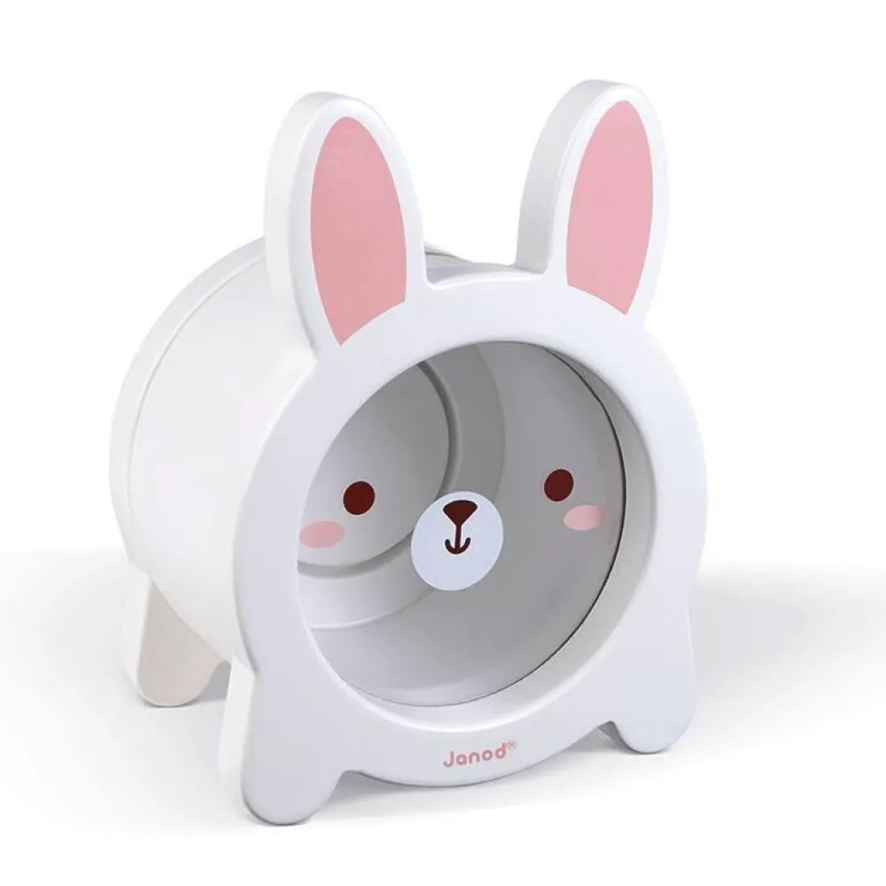 Janod Tirelire En Bois, Forme De Lapin^ Bar À Tirelires