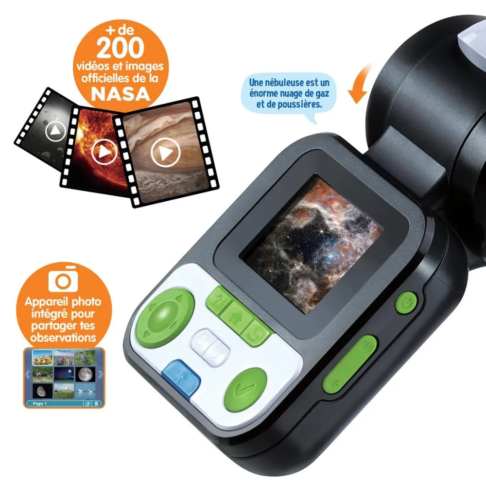 Varta Téléscope vidéo interactif Genius XL^ Astronomie Et Géographie