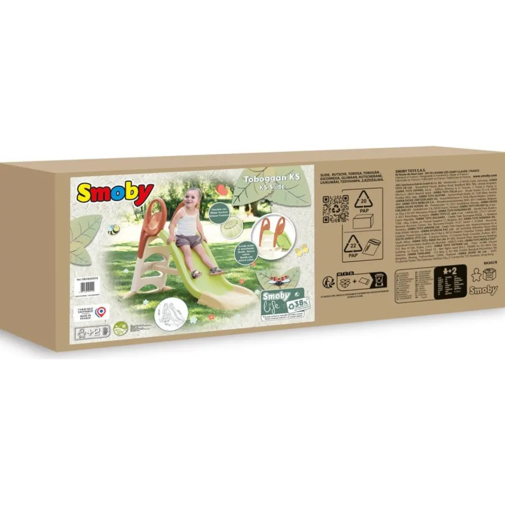 Smoby Toboggan KS - life^ Maisons, Toboggans Et Jeux D'Extérieur