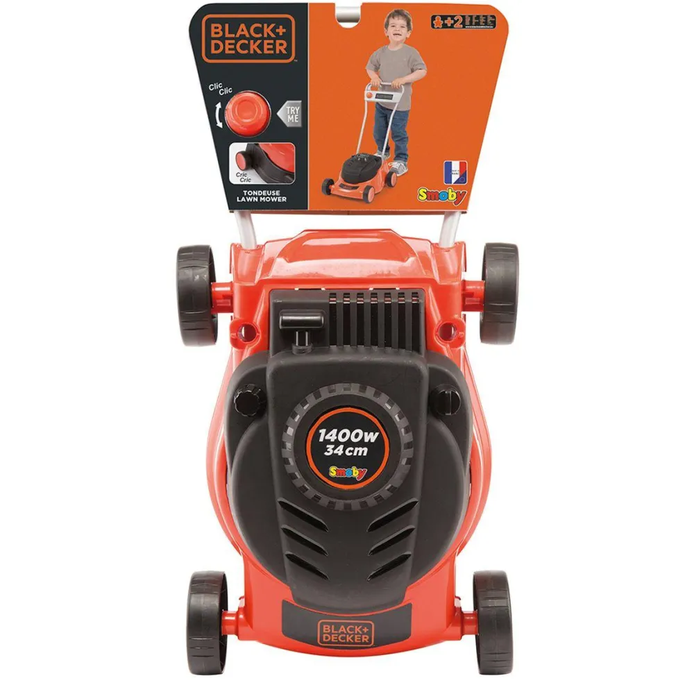 Smoby Tondeuse mécanique Black & Decker^ Jardinage