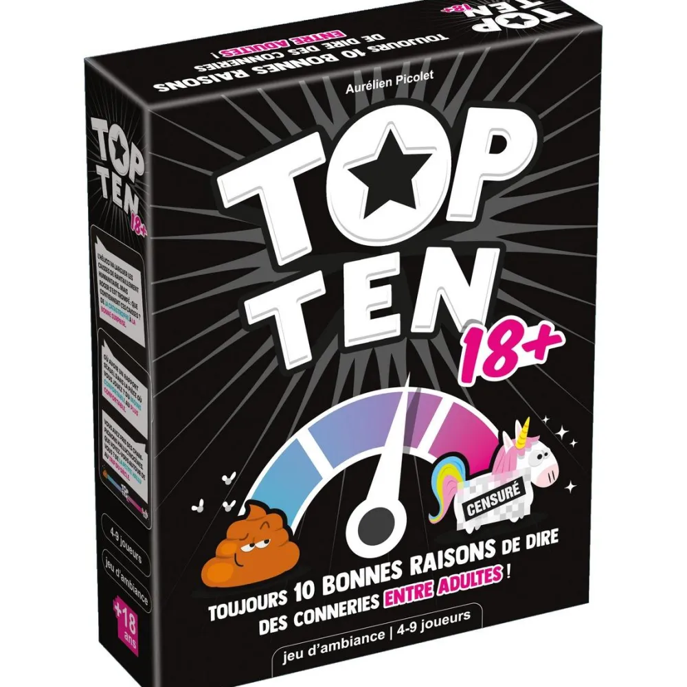 Asmodu00e9e Top Ten 18+^ Jeux D'Ambiance|Quiz Et Devinettes