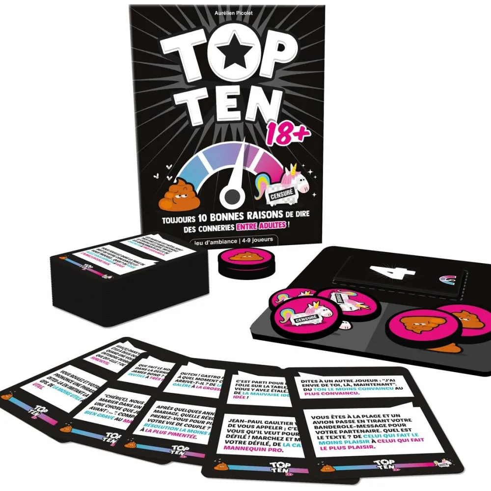 Asmodu00e9e Top Ten 18+^ Jeux D'Ambiance|Quiz Et Devinettes