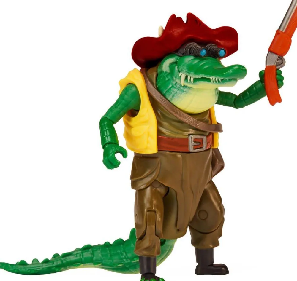 Giochi Preziosi Tortues Ninja figurine articulé Leatherhad 12 cm^ Les Héros Et Personnages