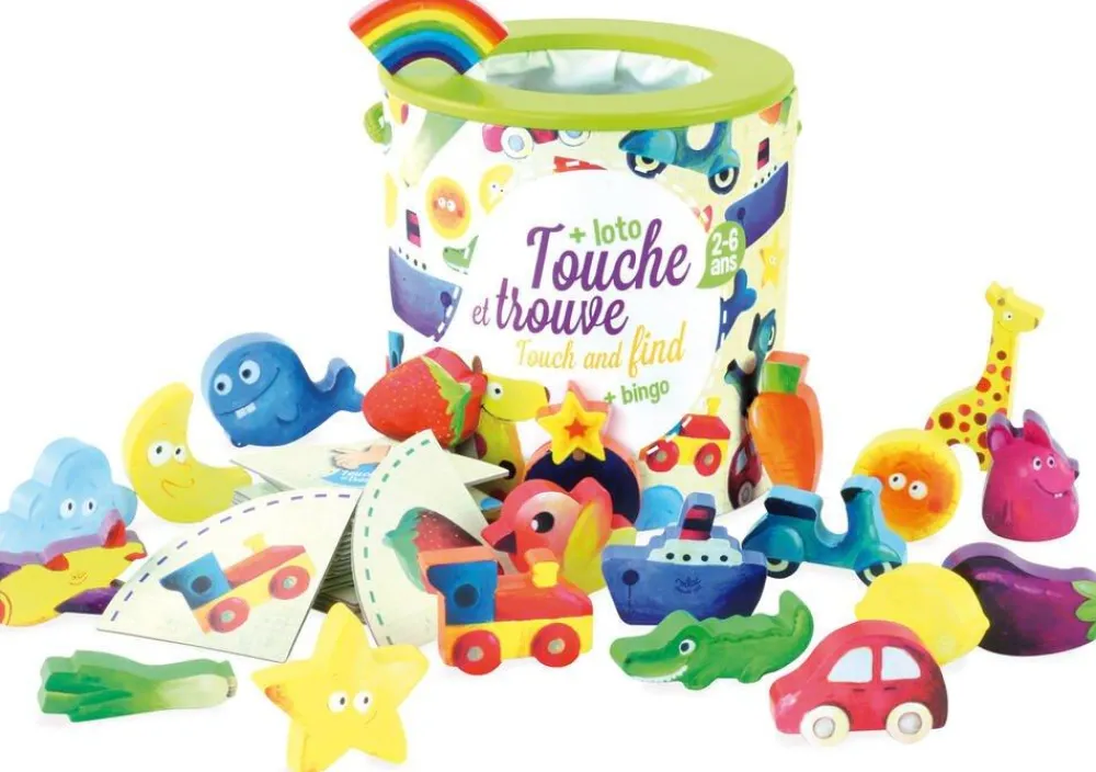 Vilac Touche et trouve^ Jeux D'Apprentissage