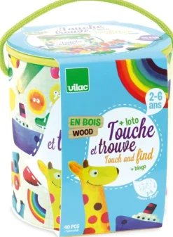 Vilac Touche et trouve^ Jeux D'Apprentissage