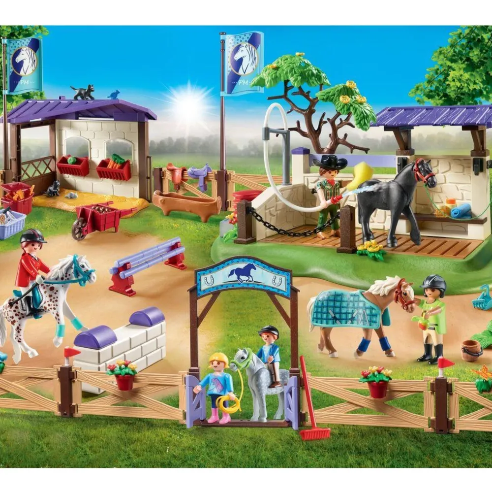 Playmobil Tournoi d'équitation Country 70871^ La Ferme Et L'Univers Agricole