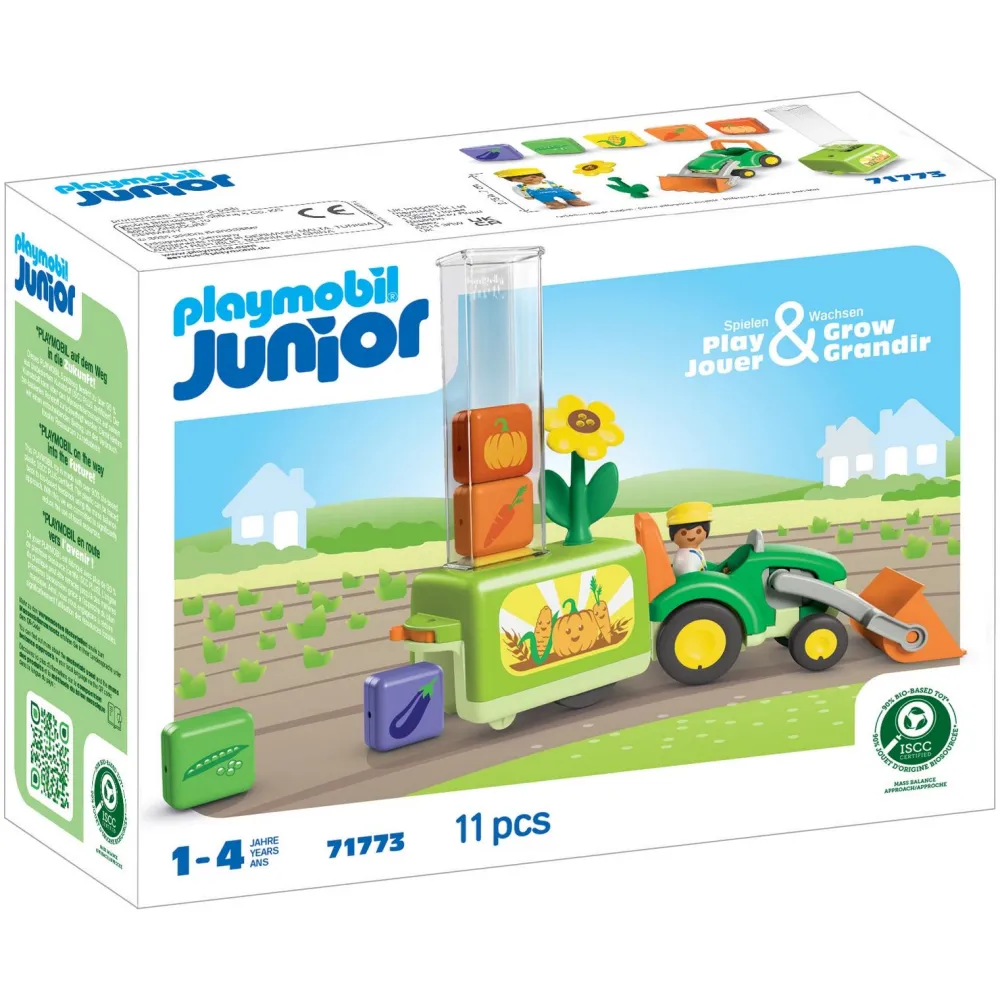 Playmobil Tracteur avec planteuse - junior 71773^ Jouets De Bain