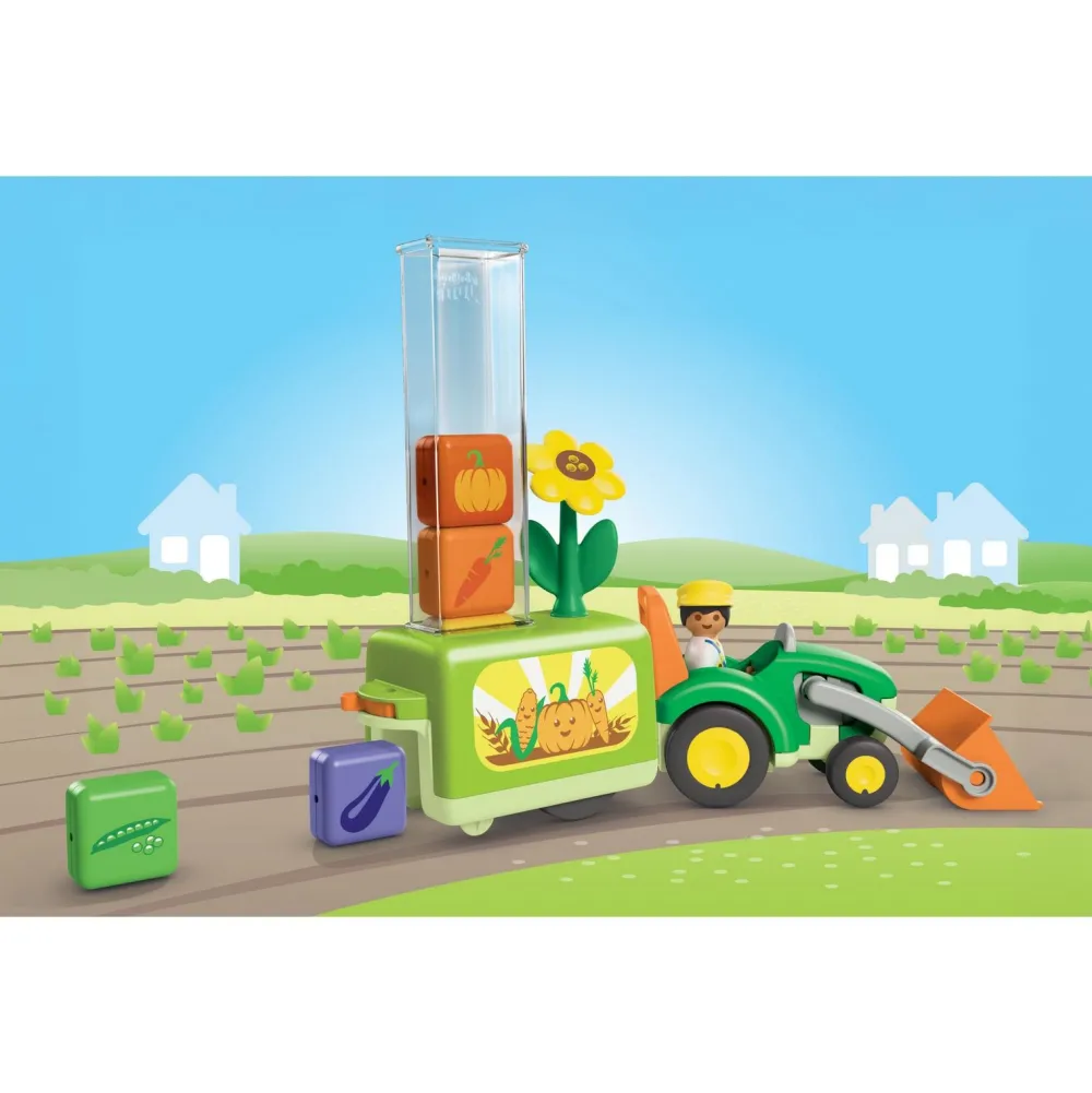 Playmobil Tracteur avec planteuse - junior 71773^ Jouets De Bain