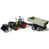 Bruder Tracteur Claas avec fourche et remorque^ Véhicules Agricoles Et De Chantier