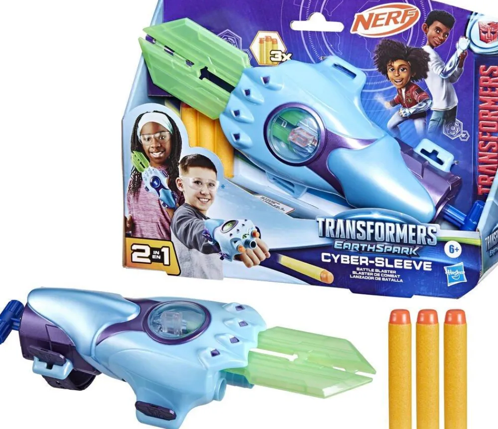 Hasbro Transformers Earthspark : Manchon Cyber^ Armes Pour Déguisement