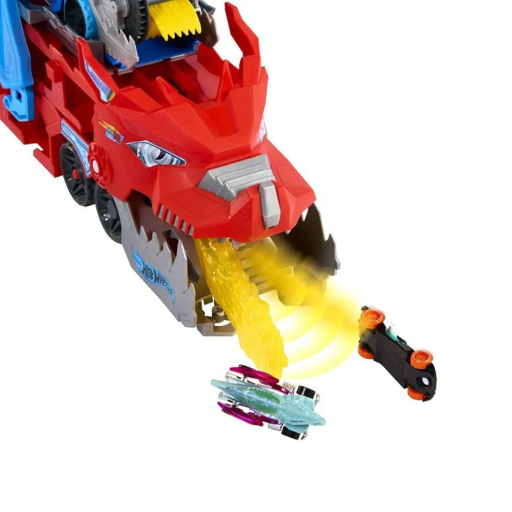Mattel Transporteur Ultimate double Dragons Hot Wheels^ Petites Voitures