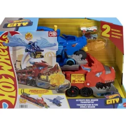 Mattel Transporteur Ultimate double Dragons Hot Wheels^ Petites Voitures
