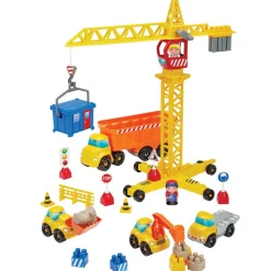 Ecoiffier Travaux Publics + Grue Abrick^ Travaux Et Chantier