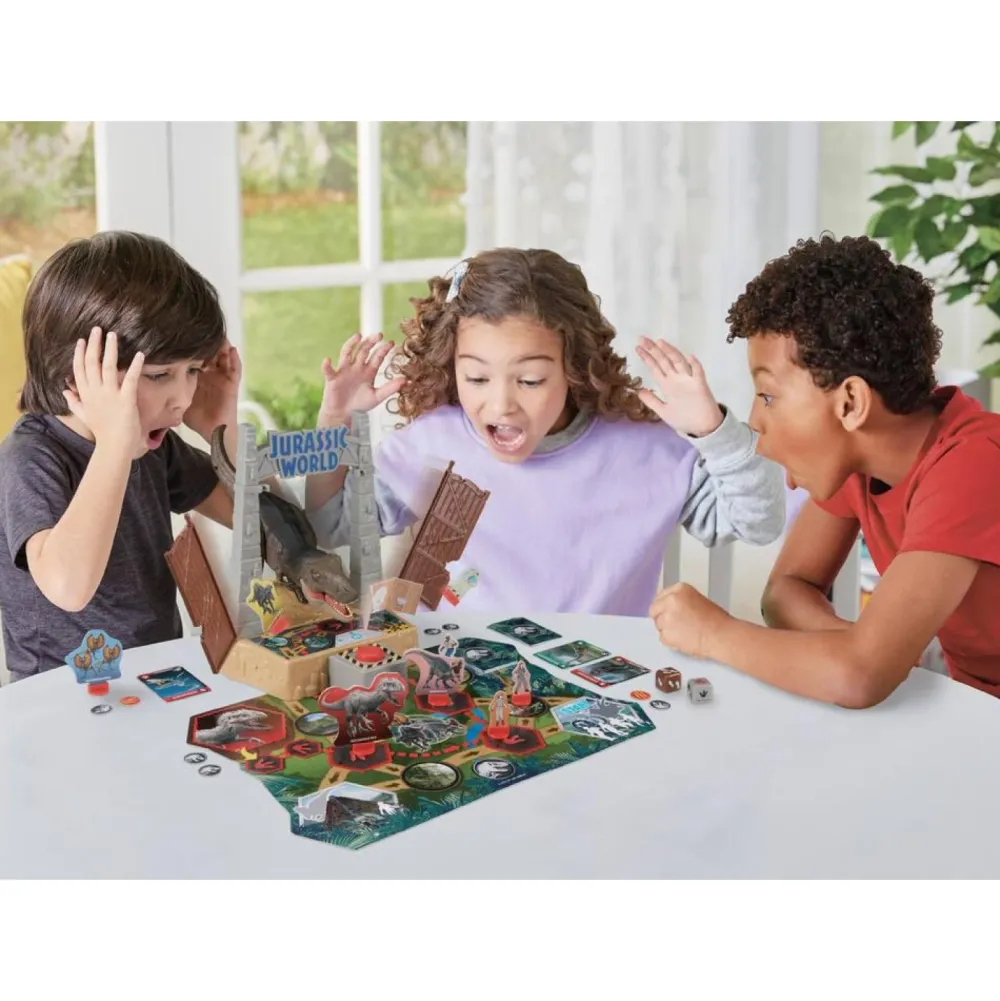 Epoch Games T-Rex Panic - Escape le T-Rex Jurassic World^ Jeux D'Action Et D'Adresse