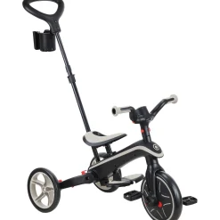 Globber Tricycle Explorer 4 en 1 évolutif et pliable taupe^ Tricycles, Draisiennes Et Vélos