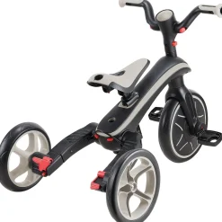 Globber Tricycle Explorer 4 en 1 évolutif et pliable taupe^ Tricycles, Draisiennes Et Vélos