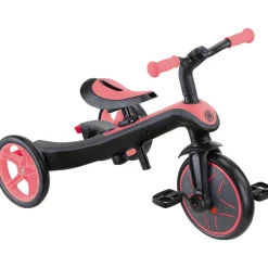 Globber Tricycle explorer V2 - 4 en 1 rose corail^ Tricycles, Draisiennes Et Vélos