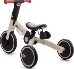 Tricycle 4trike Gris Argent 3 en 1^ Tricycles, Draisiennes Et Vélos
