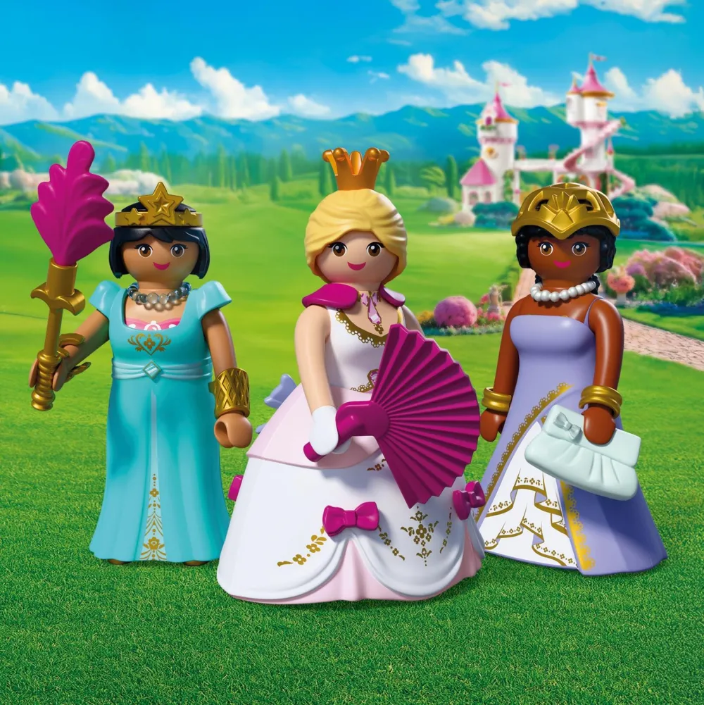 Playmobil Trio de princesses Princess 72055^ Les Princesses Et Fées