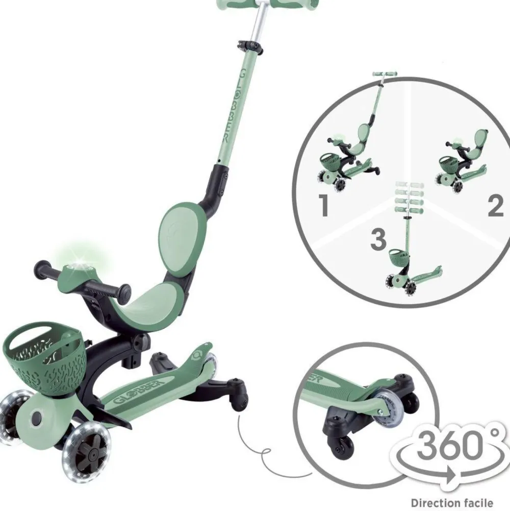 Globber Trotinette évolutive Go Up baby 360^ Trottinettes
