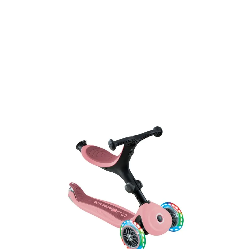 Globber Trottinette 3 roues évolutive 3 en 1 - Go up active pastel pink^ Trottinettes
