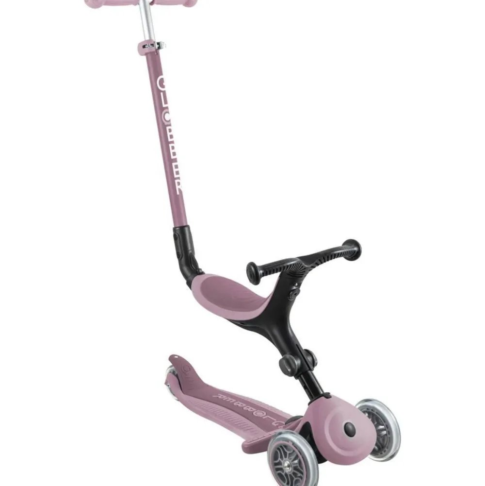 Globber Trottinette 3 roues évolutive Go Up active Framboise^ Trottinettes