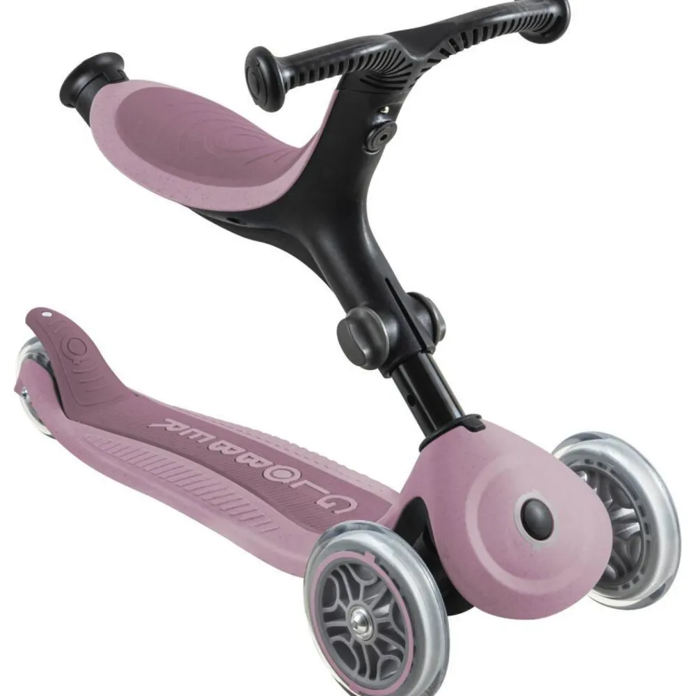 Globber Trottinette 3 roues évolutive Go Up active Framboise^ Trottinettes