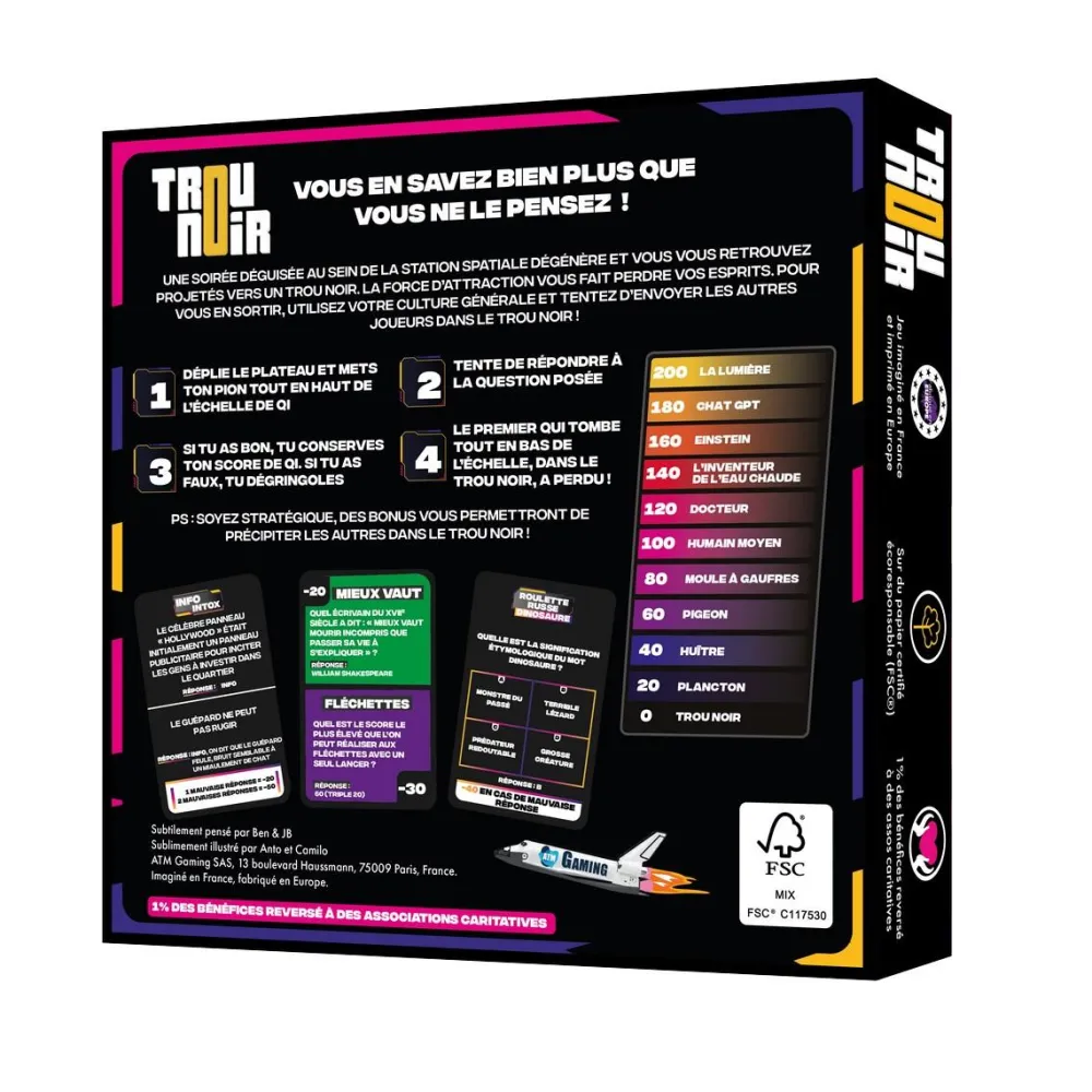 Blackrock Trou noir^ Jeux D'Ambiance|Quiz Et Devinettes