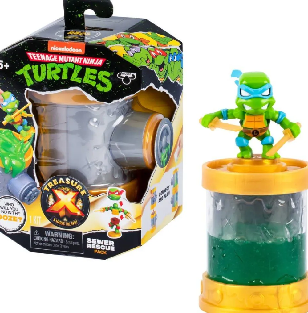 Moose Trésor X Tortues Ninja - égout et figurine^ Les Figurines Interactives Et À Fonction
