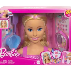 Mattel Tête à coiffer Barbie blonde^ Maquillage Et Beauté