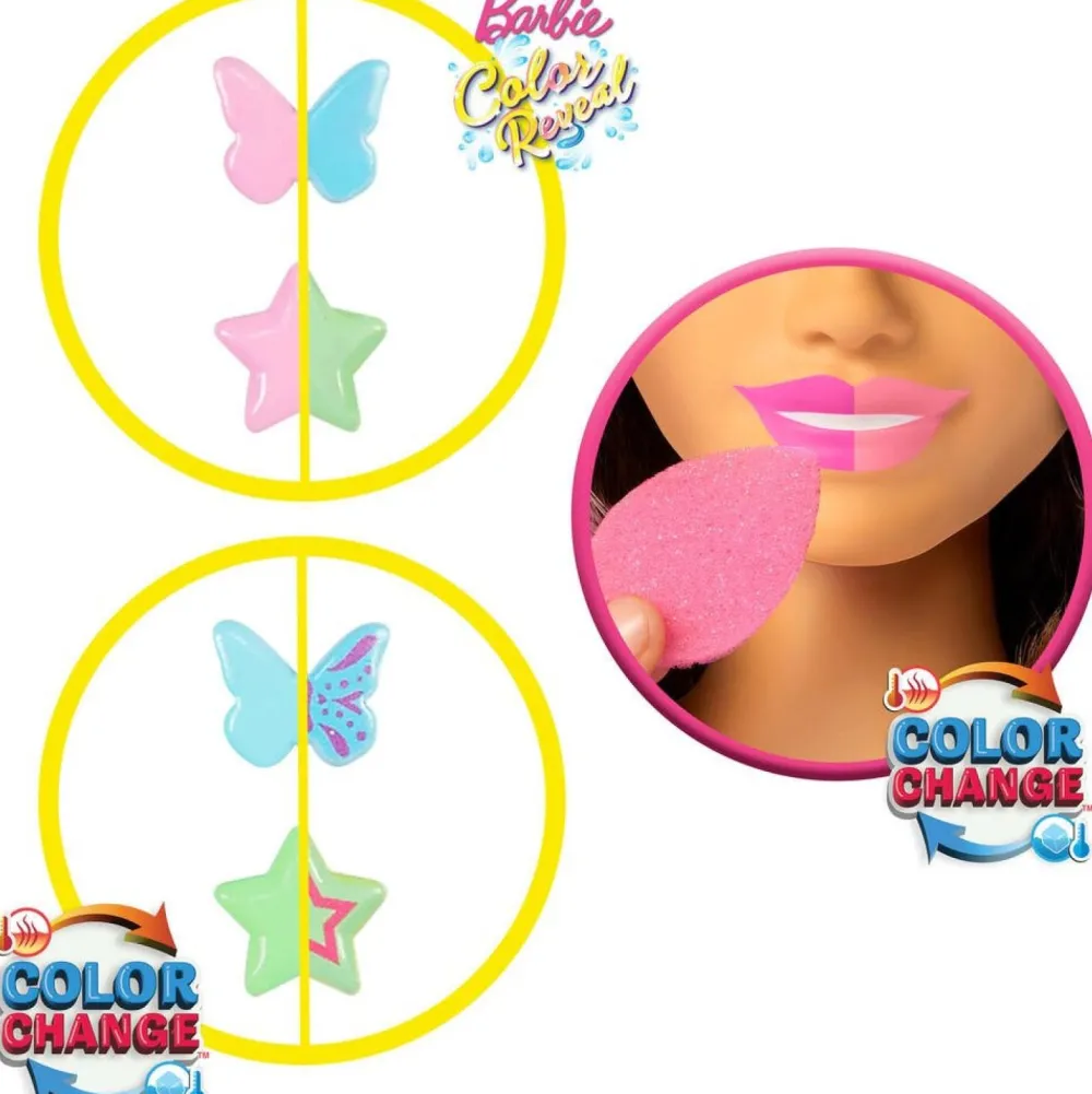 Mattel Tête à coiffer Barbie brune^ Maquillage Et Beauté