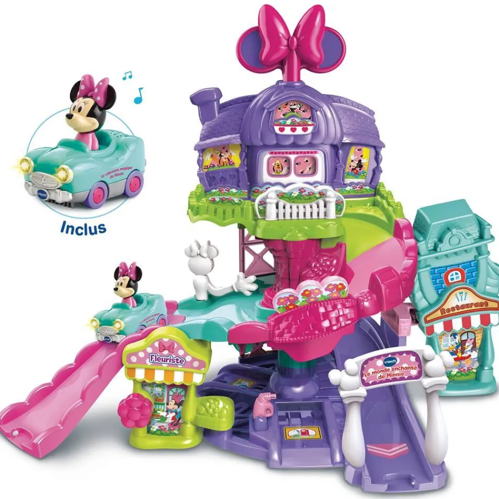 Varta Tut tut Bolides : Le monde enchanté de Minnie^ Les Héros Et Personnages|Circuits Et Pistes