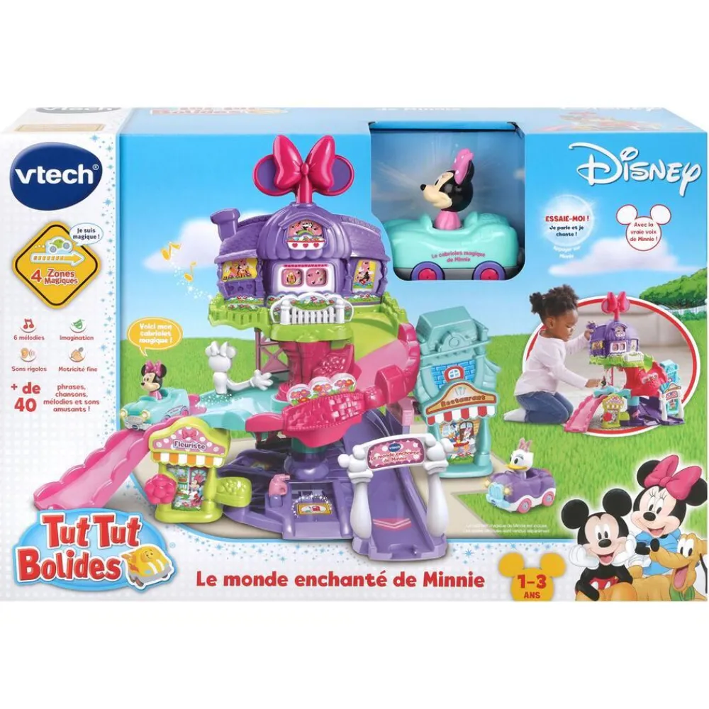 Varta Tut tut Bolides : Le monde enchanté de Minnie^ Les Héros Et Personnages|Circuits Et Pistes