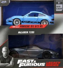 Twin pack Porsche 911 GT3 RS / McLaren 720S Bi-Color FF^ Modèles Réduits