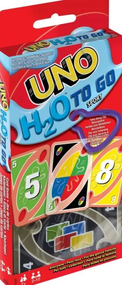 Mattel Games Uno H2o Cartes Imperméables^ Jeux De Voyage