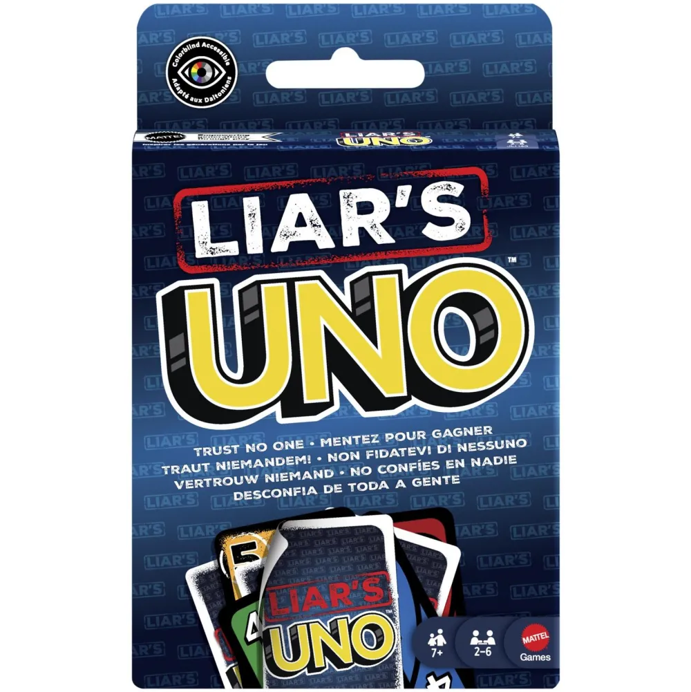 Mattel Games UNO Menteur^ Jeux D'Ambiance