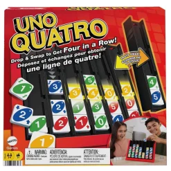 Mattel Games Uno Quatro^ Jeux De Stratégie Et De Réflexion