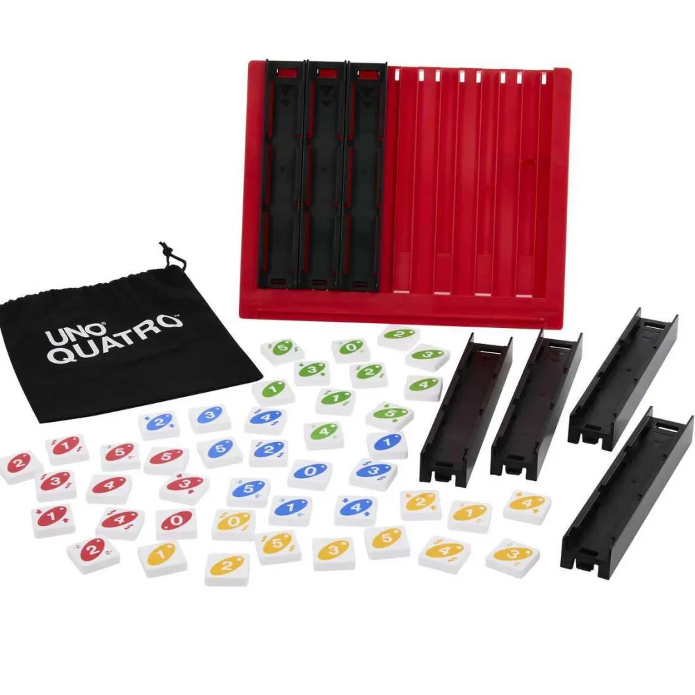 Mattel Games Uno Quatro^ Jeux De Stratégie Et De Réflexion