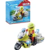 Playmobil Urgentiste en moto City Life 71205^ La Ville, La Police Et Les Secours