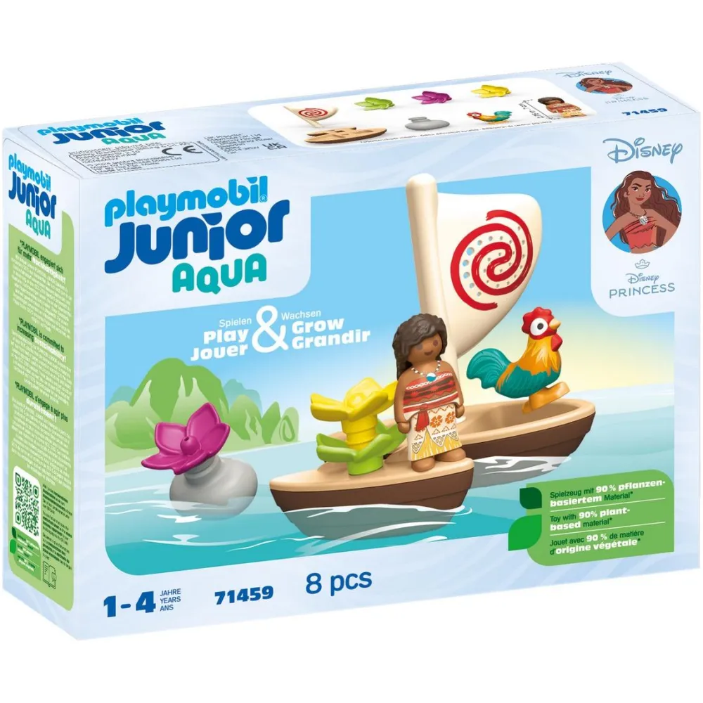 Playmobil Vaiana et Bateau Junior 71459^ Les Princesses Et Fées