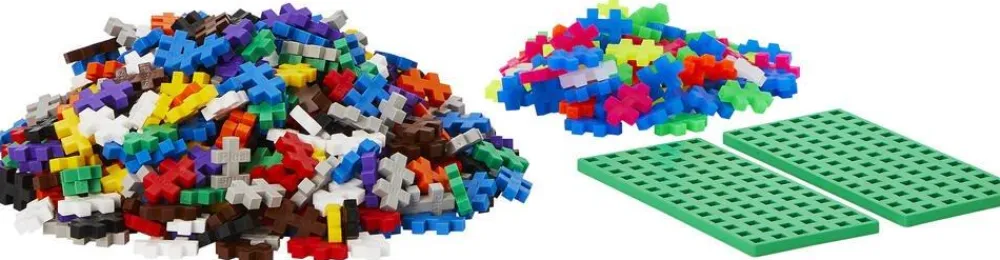 PLUS PLUS Valisette de jeu en métal Plus-Plus - 600 pièces^ Autres Jeux De Construction