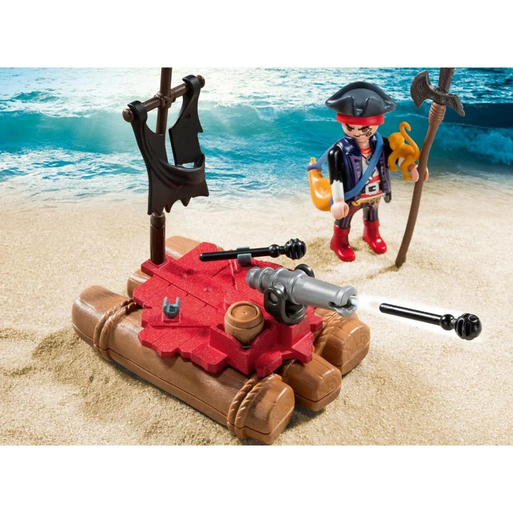 Playmobil Valisette Pirate Pirates 5655^ Les Pirates, Chevaliers, Cowboys Et Indiens