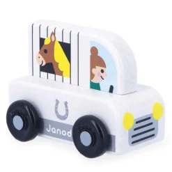 Janod Van pour cheval en bois - Cross road^ Autres Jouets D'Éveil