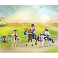 Playmobil Van pour cheval et poneys avec enclos Horses of Waterfall 71493^ Les Animaux