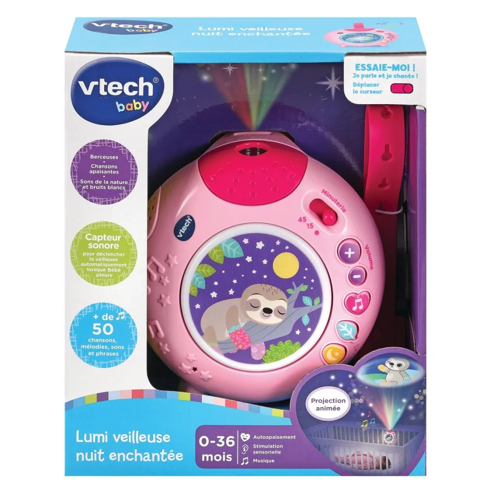 Varta Veilleuse nuit enchantée rose Lumi^ Mobiles Et Veilleuses