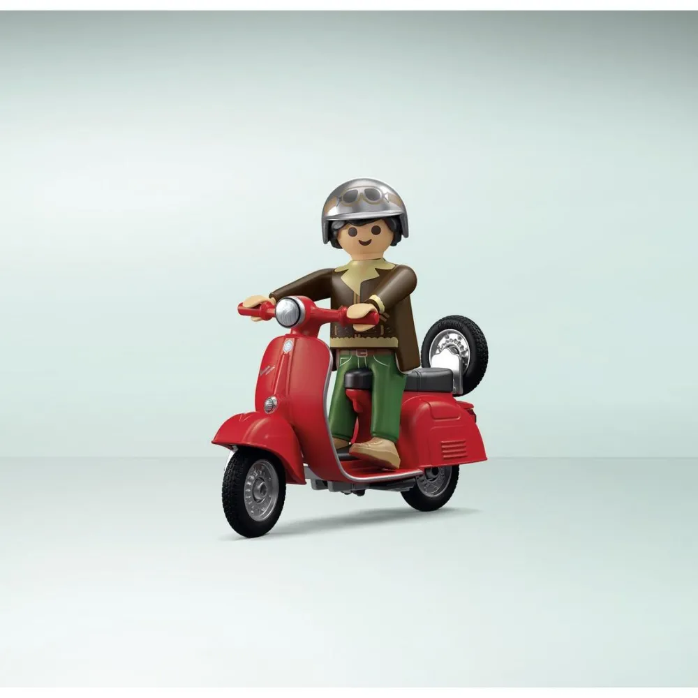 Playmobil Vespa Garage - Style rétro - années 60 71620^ Le Sport, Les Loisirs Et Les Vacances