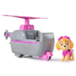 Spin Master Véhicule 15 cm et figurine La Pat Patrouille : Hélicoptère Stella^ Les Héros Et Personnages