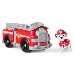 Spin Master Véhicule 15 cm et figurine La Pat Patrouille : Camion de pompier Marcus^ Les Héros Et Personnages