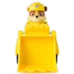 Spin Master Véhicule 15 cm et figurine La Pat Patrouille : Bulldozer Ruben^ Les Héros Et Personnages
