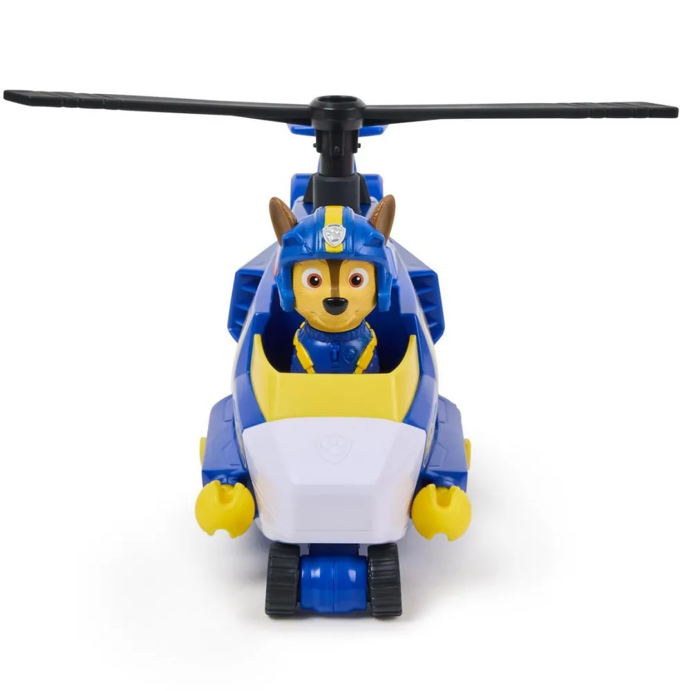 Spin Master Véhicule et figurine Chase - Air Rescue - La Pat Patrouille^ Hélicoptères, Avions Et Vaisseaux Spatiaux